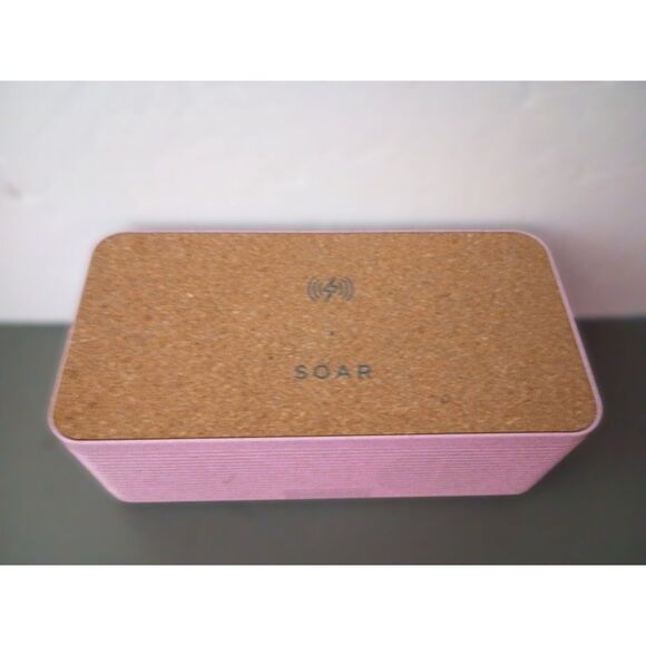 SOAR ECO Bluetooth Pink Speaker & Wireless Charger - Picture 4 of 7